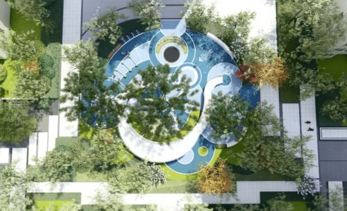 全齡關懷社區景觀篇 同昇 東壹區,用藝術花園關照全家人的風景